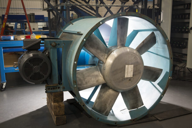 Remise à neuf et amélioration d’un ventilateur d’extraction industriel