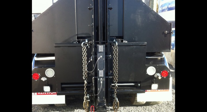 Conception, fabrication et installation d’une attache hydraulique pour remorque