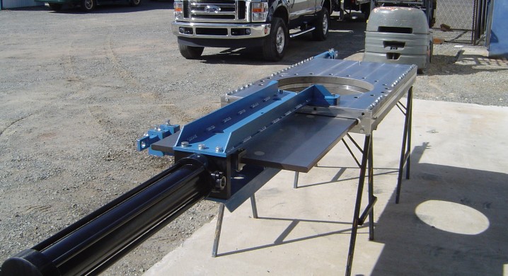 Conception et fabrication d’une valve à guillotine en acier inoxydable