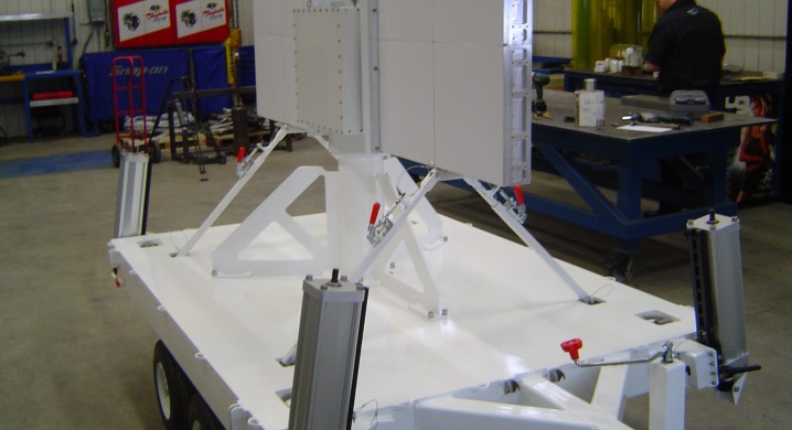 Conception et fabrication d’une remorque pour système de radar
