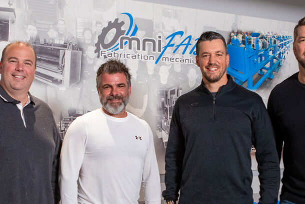 André Roy et Yanick Lévesque sont les nouveaux ambassadeurs d’Omnifab