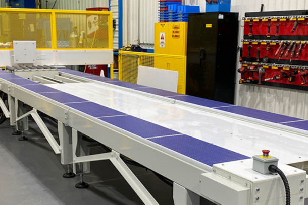 Conception et fabrication d’un convoyeur sur mesure pour une ligne de montage