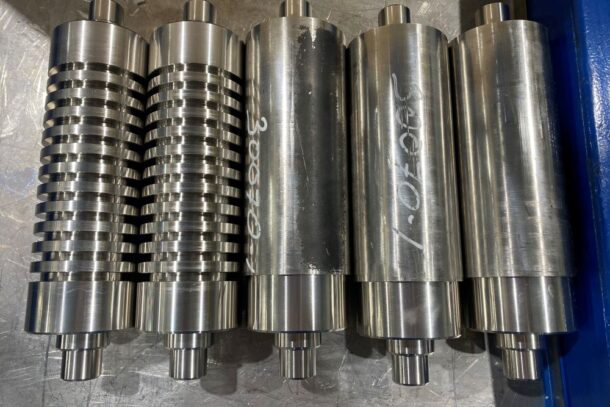 Fabrication d’un rouleau refroidissant secondaire en acier inoxydable