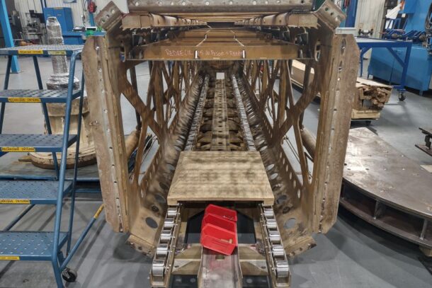 Réparation d’une cage d’autoclave