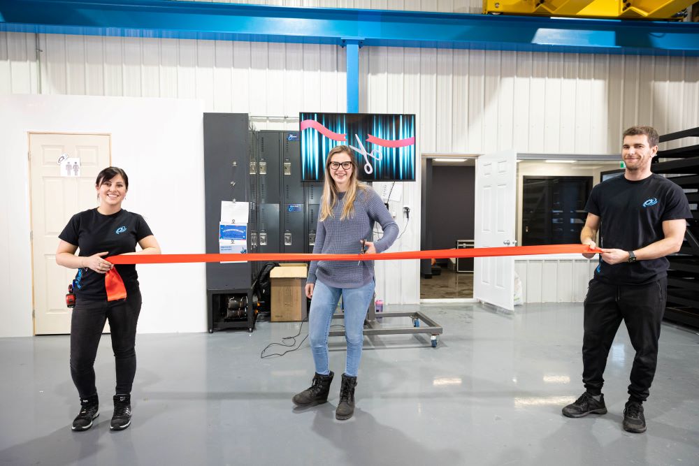 inauguration decoupe laser rosalie morel