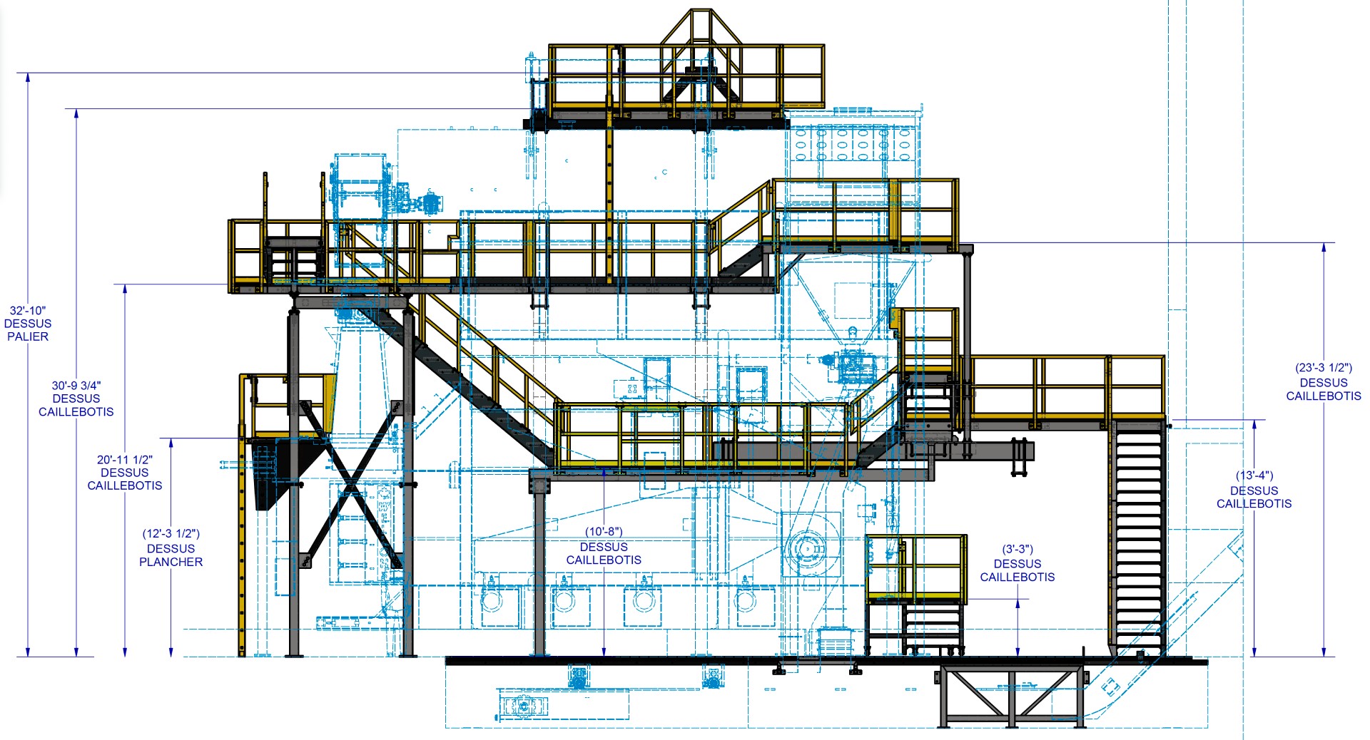 Dessin passerelle