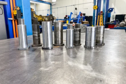Pins et bushings de benne preneuse